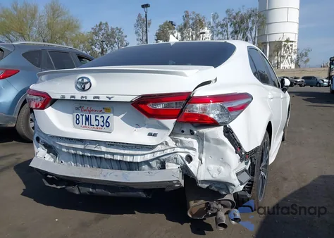 2020 Toyota Camry Se из США, поврежденный, VIN 4T1G11AK1LU502011